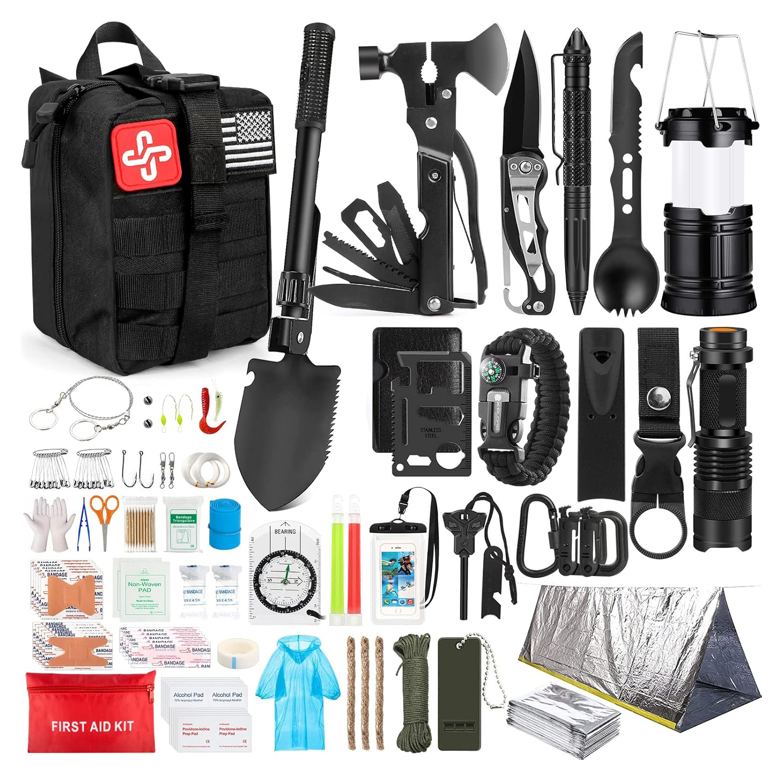 OEM Molle System kompatibel Emergency Survival Kit