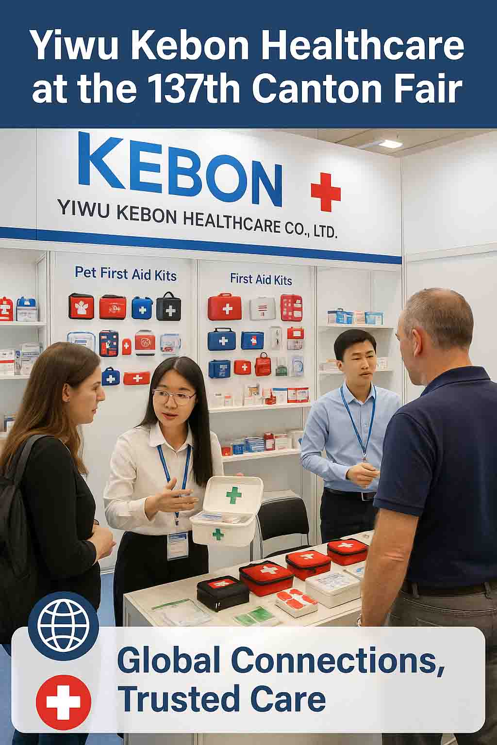 Yiwu Kebon Healthcare lyser på den 137: e Canton Fair, Eyes Global Expansion i Autumn Session