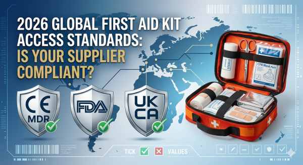2026 Global First Aid Kit Market Standards: Är din leverantör helt kompatibel?