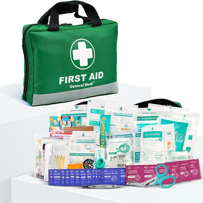 210 delar första hjälpen kit | Emergency Kit | Reflekterande design