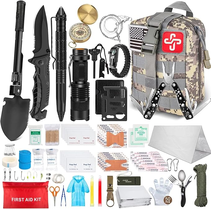 238 st Emergency Survival Kit och First Aid Kit