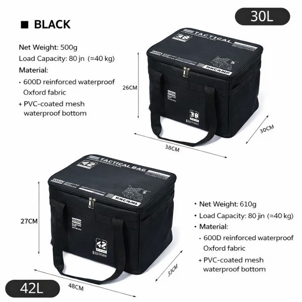 taktisk förvaringsväska